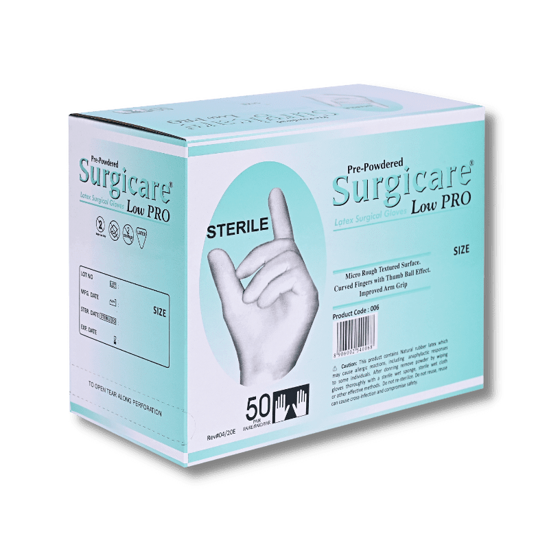 Pre- Powdered Surgicare care Low Pro